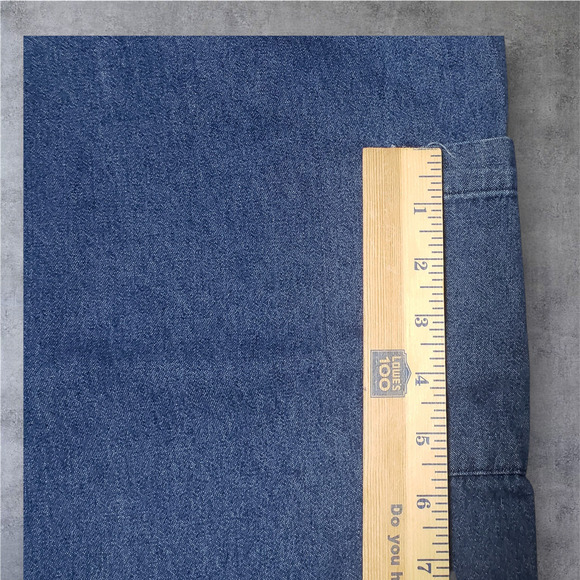 Basic Editions Vintage Denim Capri Pants Sz S Elastic Waist High Rise Pockets - Picture 9 of 10